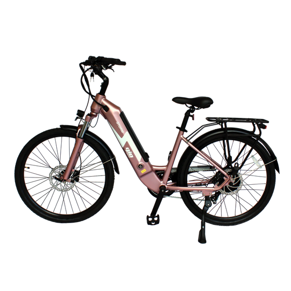 samsung electric bicycle GIO STORM ELECTRIC BIKE ROSE GOLD WITH INTEGRATED SAMSUNG BATTERY – Epic Wheelz