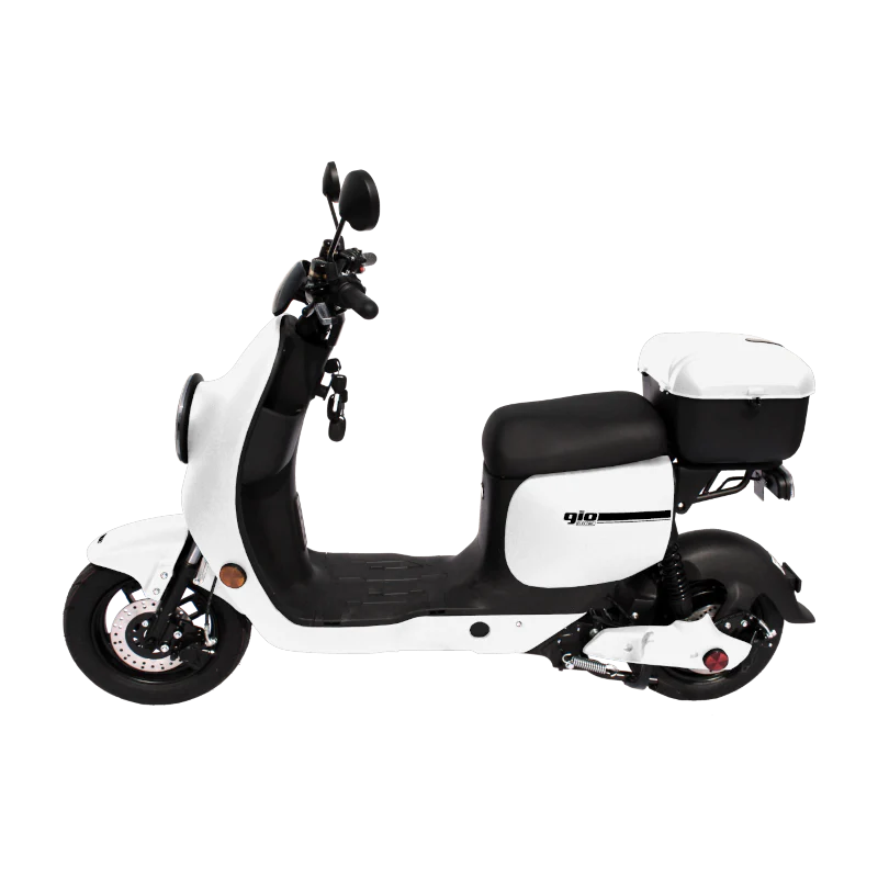 Gio Italia Ultra 500w 60V Electric Scooter Bike - Frost White & Eclipse Black