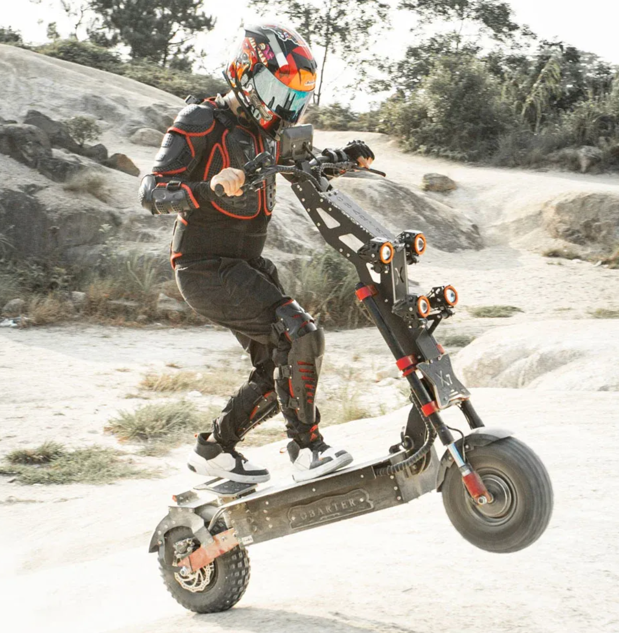 Ob X7 8000W Monster Electric Scooter