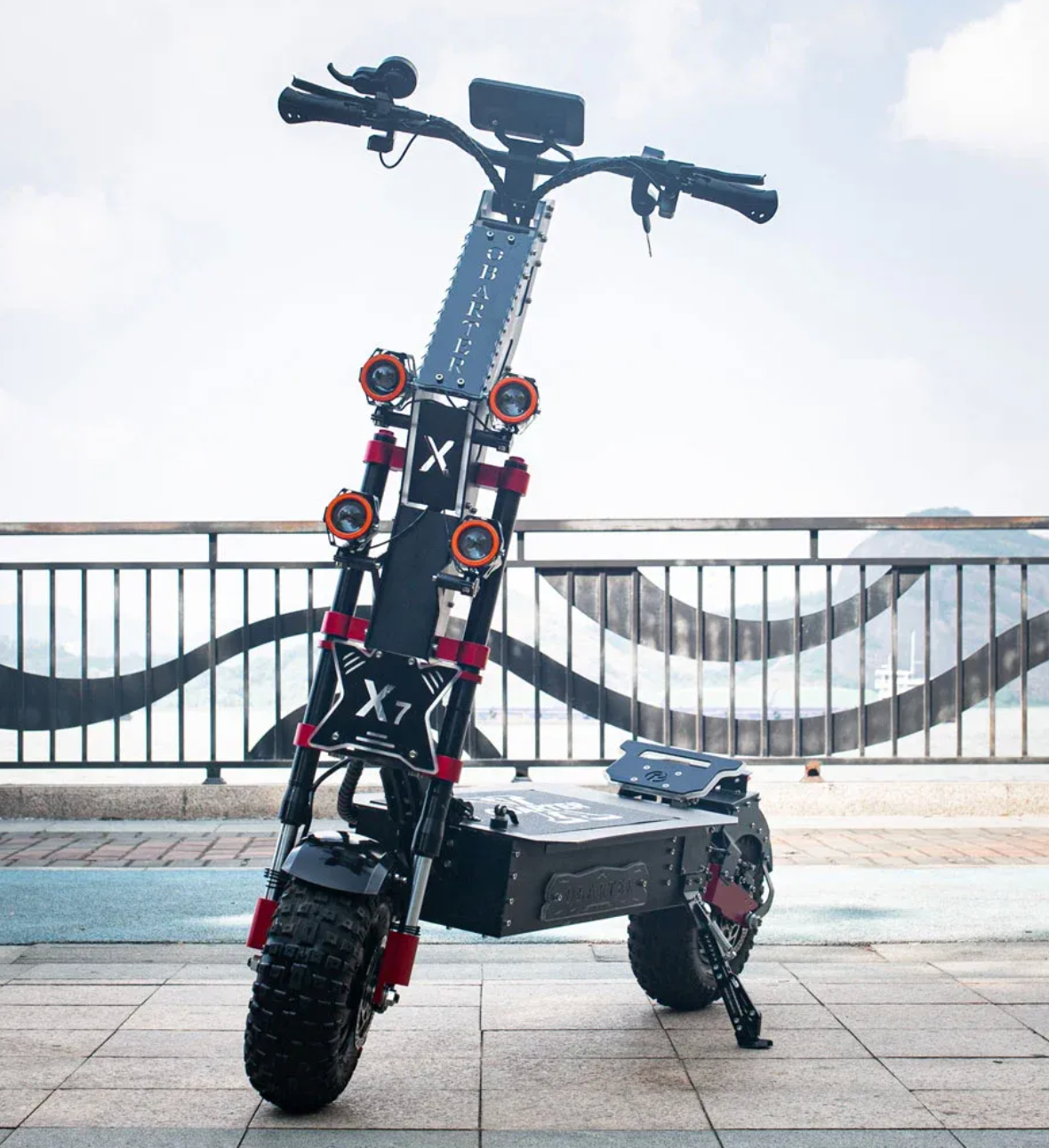 Ob X7 8000W Monster Electric Scooter