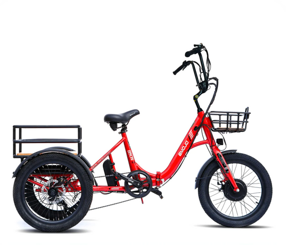 Emojo Bison S 500w Fat Tire Electric Trike – Epic Wheelz
