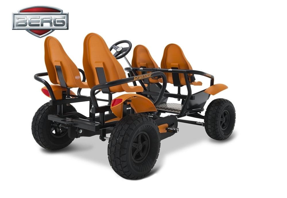 BERG USA Family GranTour 4 Seater Off Road Pedal Go Kart