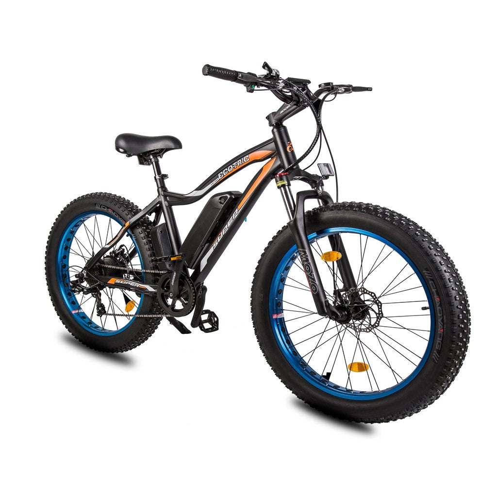 Ecotric Rocket Fat Tire Beach Snow Electric Bikes