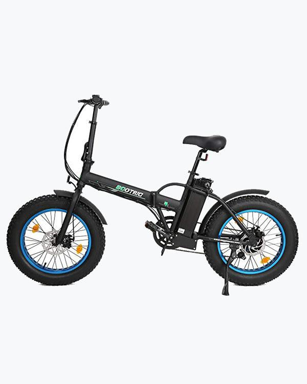 Ecotric 36V 500W 20" Fat Tire Folding Electric Bike