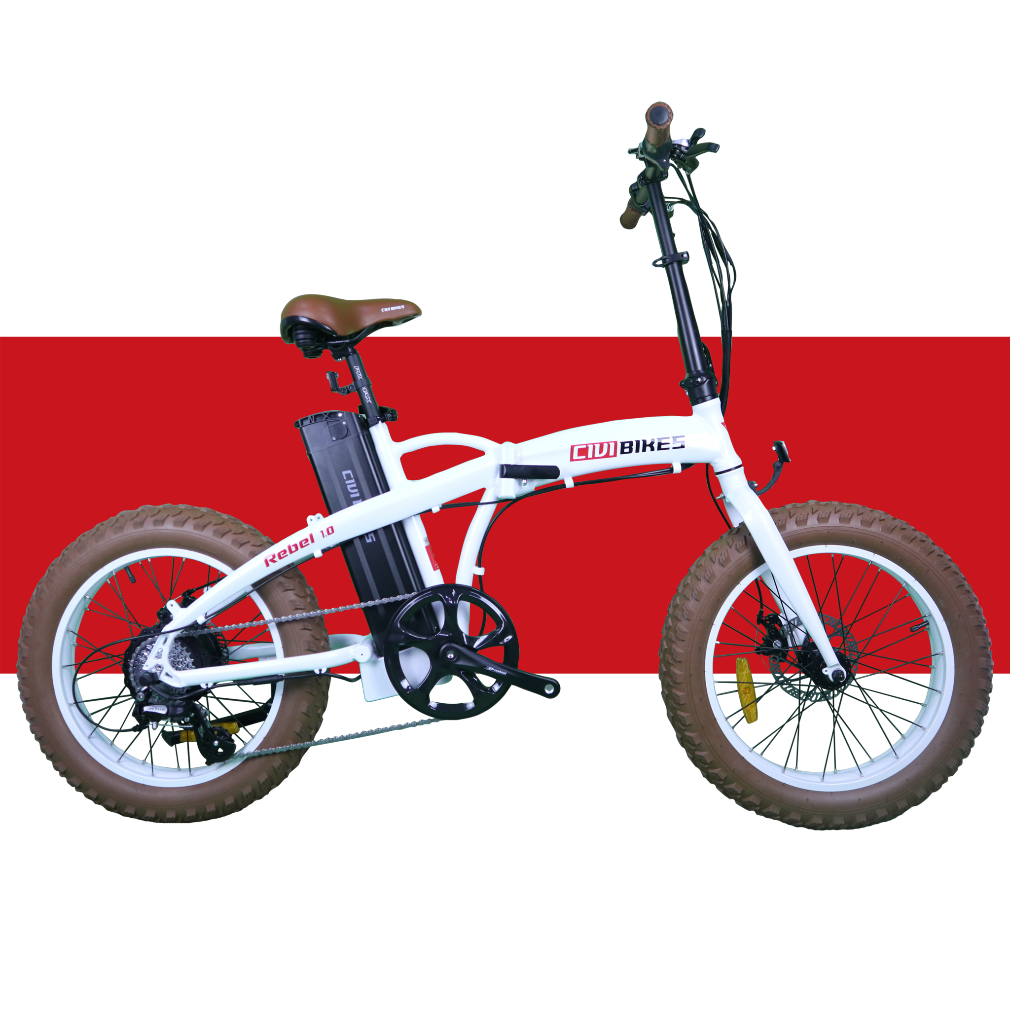 Civi Bikes Rebel 1.0 48V 500W Electric Bikes