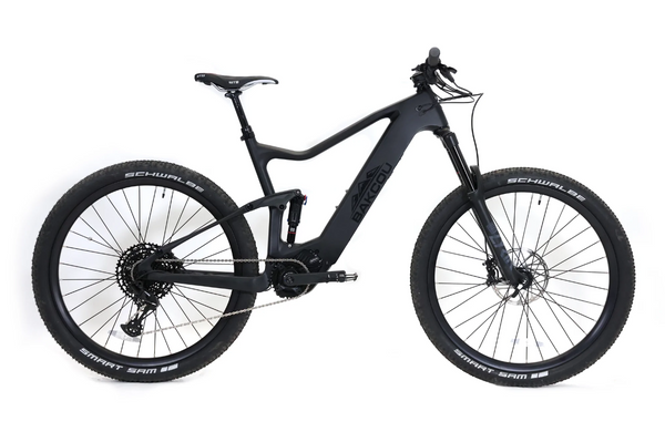 cube e bike 1000w Bakcou Carbon Alpha 500W Electric Mountain Bike – Epic Wheelz