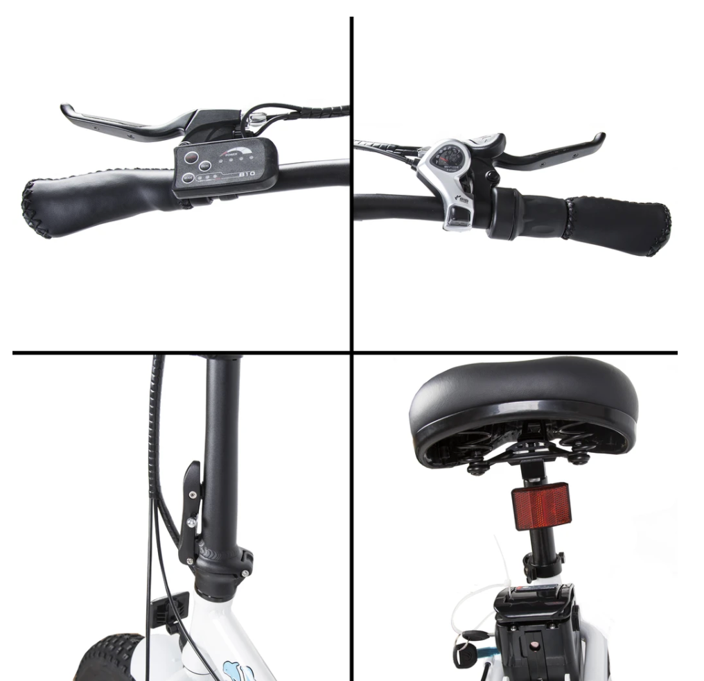 Ecotric Dolphin UL-Certified Step Through Fat Tire Electric Bike