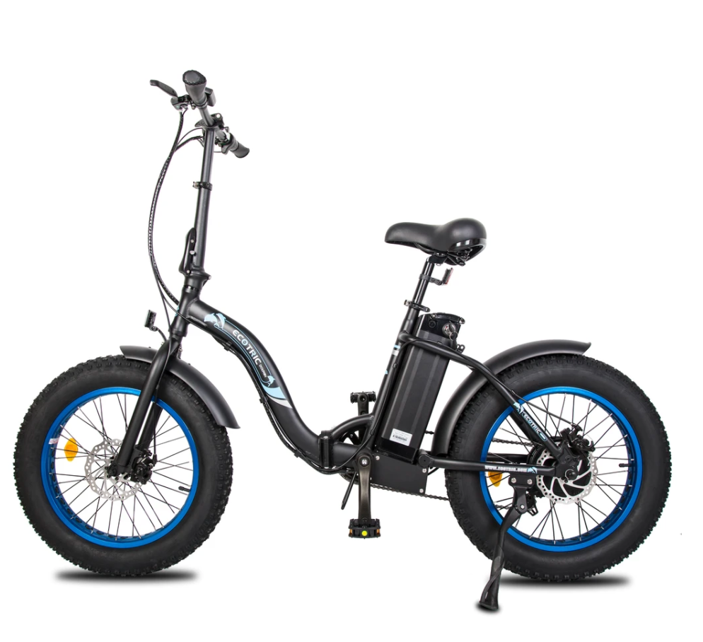 Ecotric Dolphin UL-Certified Step Through Fat Tire Electric Bike