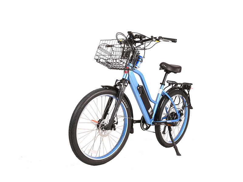 X-Treme Catalina 48V Step-Through Electric Beach Cruiser Bike