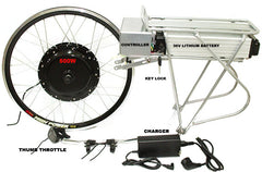 E-Ped 500W 36v 12ah SLA or Li Brushless Electric Hub Motor Kit