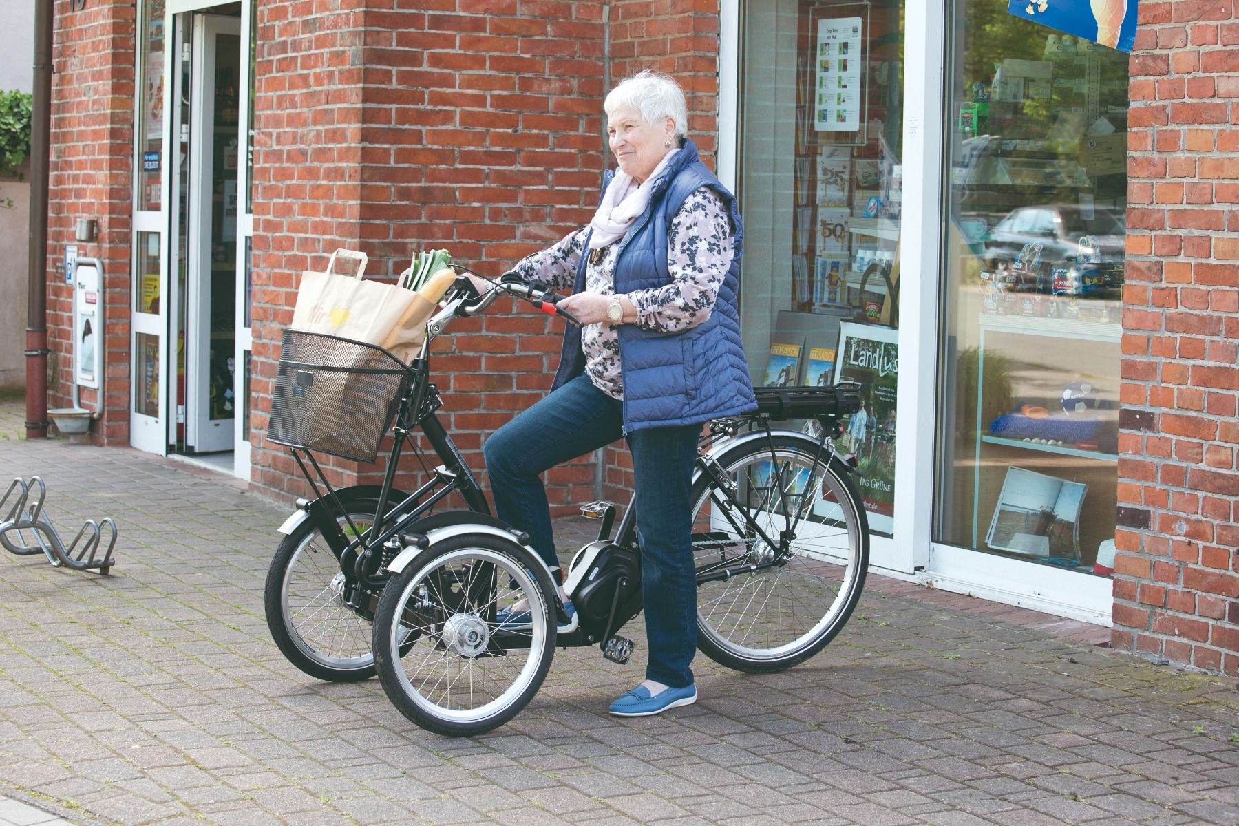 PFIFF 20/26 Pronto 7 Speed Adult Electric Tricycle - Two Front Wheels