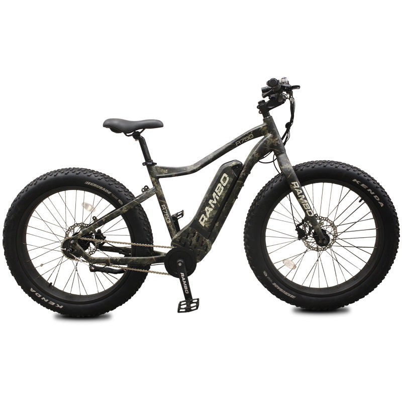 Rambo R750 G4 Camo Fat Tire Electric Bike