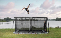 BERG Ultim Pro Bouncer FlatGround 500 + Safety Net DLX XL