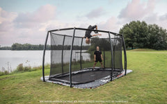 BERG Ultim Pro Bouncer FlatGround 500 + Safety Net DLX XL