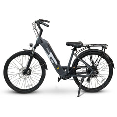 GIO STORM ELECTRIC BIKE GREY WITH INTEGRATED SAMSUNG BATTERY