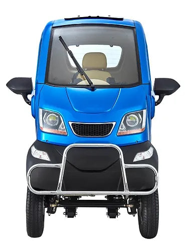 Green Transporter Q Runner 4-Wheel Enclosed Electric Mobility Scooter