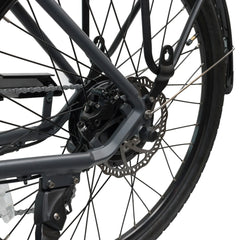 GIO STORM ELECTRIC BIKE GREY WITH INTEGRATED SAMSUNG BATTERY