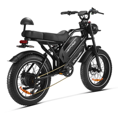 HappyRun G70 2000W 48V 38Ah Dual Battery Electric Cargo Bike