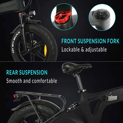 Tracer KAMA 2.0 20” Folding E-Bike