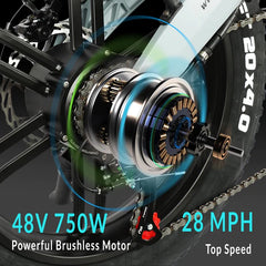 Tracer KAMA 2.0 20” Folding E-Bike