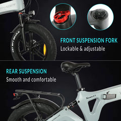 Tracer KAMA 2.0 20” Folding E-Bike