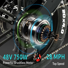 Tracer KAMA 2.0 20” Folding E-Bike