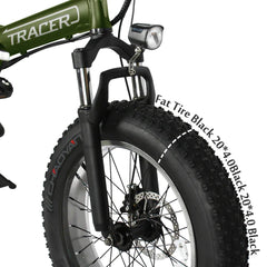 Tracer Coyote 20'' 500W Foldable Electric Bike