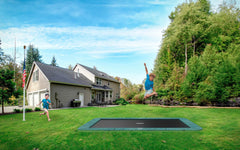 Berg Champion FlatGround - Digging Required / Rectangle - 16x10 ft / Safety Net Not Included