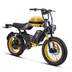 HappyRun G100 Pro 6000W 72V 33 Ah Dual Battery Electric Bike