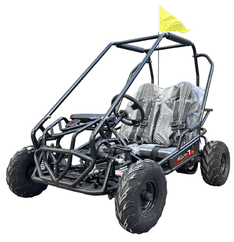 TrailMaster Apache 7 212cc Off-Road Go-Kart with CVT & Dual Wheel Drive