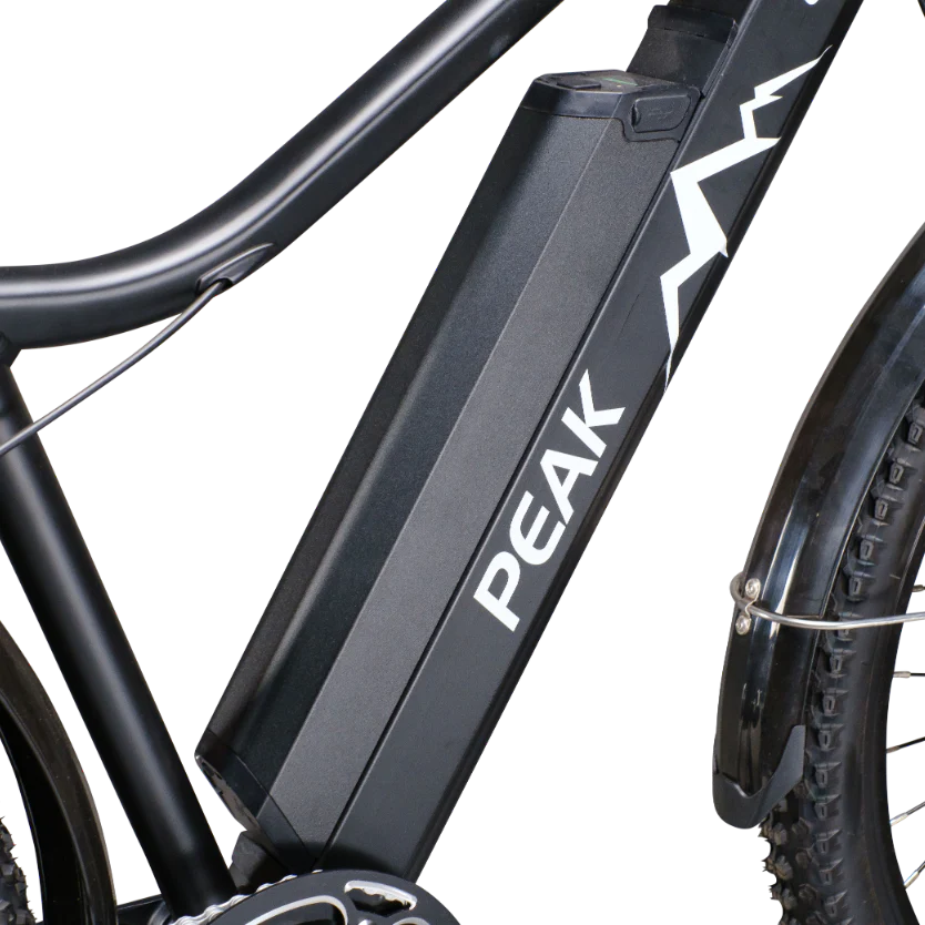 GIO PEAK ELECTRIC BIKE BLACK WITH TORQUE SENSOR CPSC 1512 TEST APPROVED