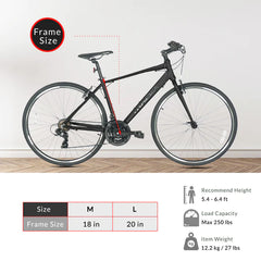 Tracer Braver 700C Hybrid Road Bike