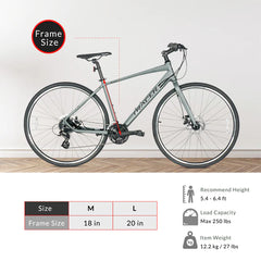 Tracer Bravery Hybrid Road Bike