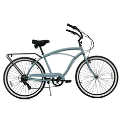 Tracer BORA-7-M 26" Beach Cruiser Bikes 7-Speed for Men