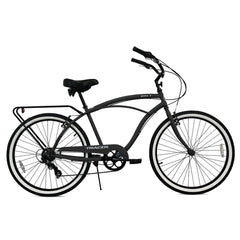 Tracer BORA-7-M 26" Beach Cruiser Bikes 7-Speed for Men