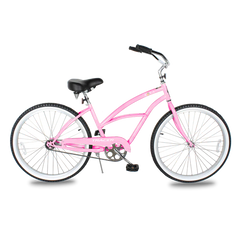 Tracer BORA-F 26" Beach Cruiser Bikes Single Speed for Women