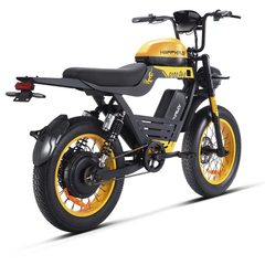 HappyRun G100 Pro 6000W 72V 33 Ah Dual Battery Electric Bike