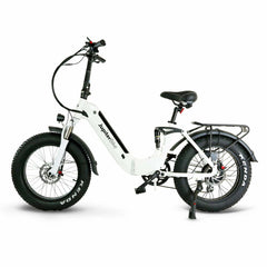 JupiterBike Defiant St – 48V 13.2Ah, 1130W Peak, All-Terrain Fat Tire Folding Electric Bike
