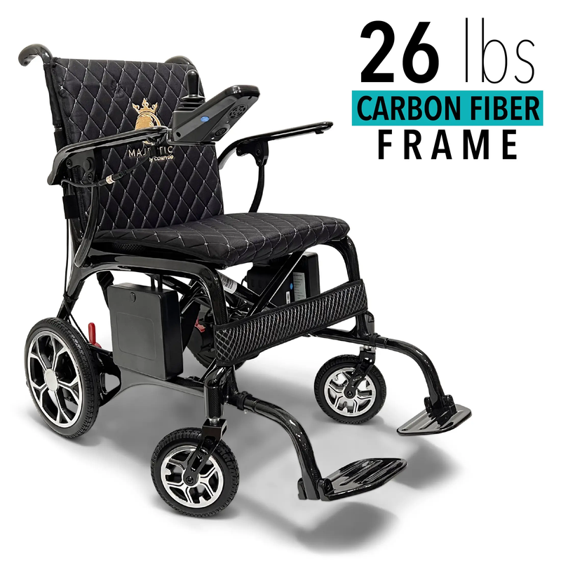 ComfyGoMobility Phoenix Carbon Fiber Electric Wheelchair: Lightweight and Long Ranged