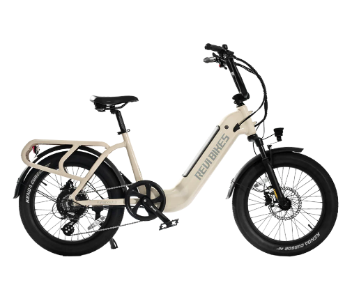 Revi Bikes Runabout.2 Step-thru City 750W Electric Bike - Commute Cargo Bike