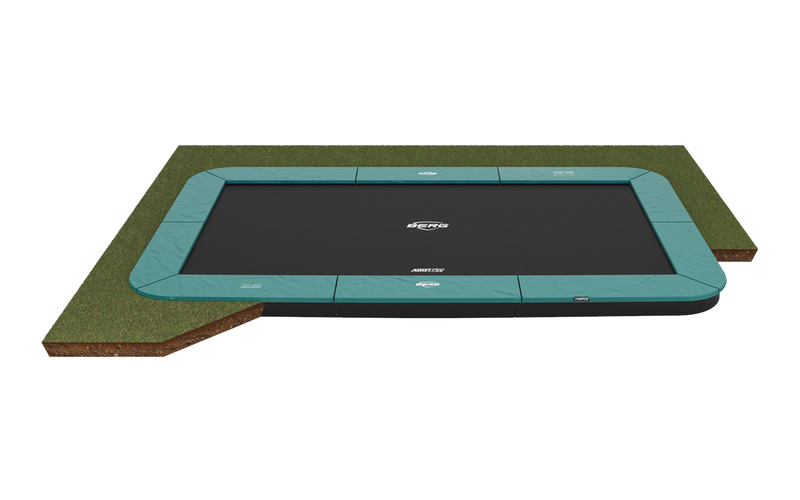Berg Champion FlatGround - Digging Required / Rectangle - 16x10 ft / Safety Net Not Included