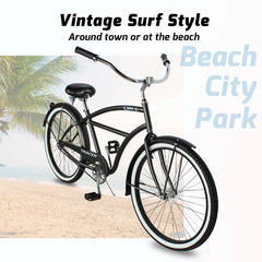 Tracer TAHA 26" Beach Cruiser Bikes 1 & 7 Speed for Men