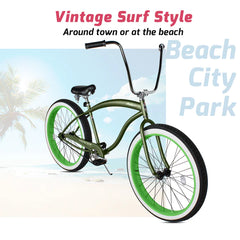 Tracer Avalon GT 29'' Fat Tire stretch Beach Cruiser Bike 1-Speed/7-Speed