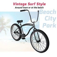 Tracer Avalon GT 29'' Fat Tire stretch Beach Cruiser Bike 1-Speed/7-Speed