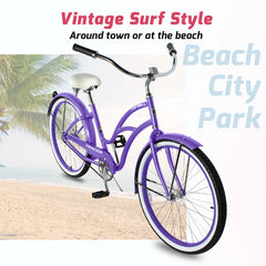 Tracer TAHA 26" Beach Cruiser Bikes 1 & 7 Speed for Women