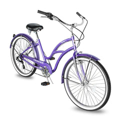 Tracer TAHA 26" Beach Cruiser Bikes 1 & 7 Speed for Women