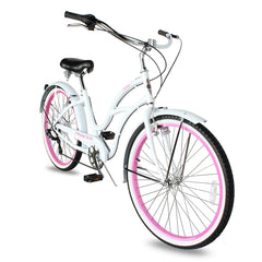 Tracer TAHA 26" Beach Cruiser Bikes 1 & 7 Speed for Women