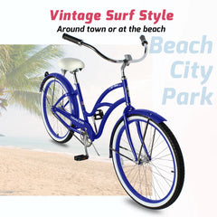 Tracer TAHA 26" Beach Cruiser Bikes 1 & 7 Speed for Women