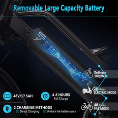 SMARTRAVEL Electric Bike 1200W Motor Electric Dirt Bike