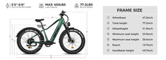 Rattan Pathfinder 750W Mountain Bike